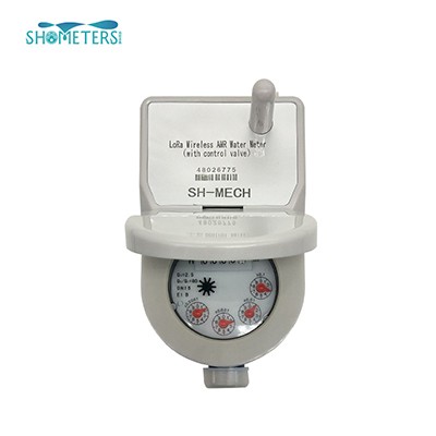 Compteur d'eau LORA sans fil à distance numérique DN15mm