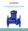 Compteur d'eau ultrasonique Rs485 résidentiel impulsion R250/R400 de compteur d'eau ultrasonique de 80 mm