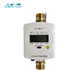 Small size ultrasonic water meter