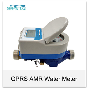 25mm gprs water meter sim card type remote reading Brass interface water meter in china